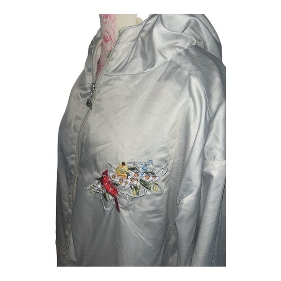 The Bradford Exchange Vintage Collectors Edition Rain Hooded Jacket Birdโฆ - Picture 5 of 17